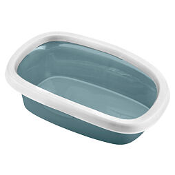 Kočičí toaleta Sprint, bílo/modrá