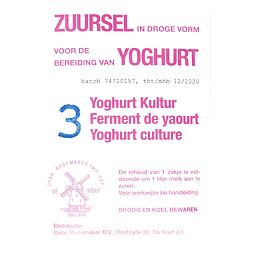 Jogurtová kultura 3ks