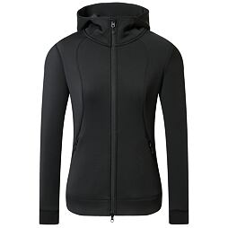 Dámská mikina s kapucí Covalliero A/W 2025, černá