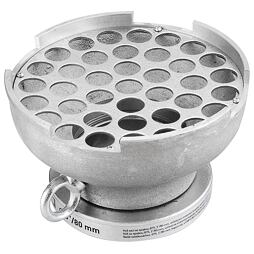 Sací koš se spojkou B75, 3"(80mm), HERON