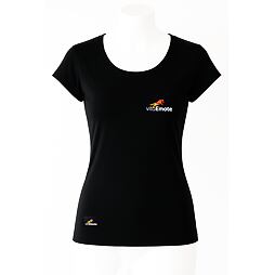 VitaEmote tričko, černá