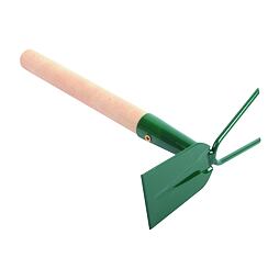 Okopávačka s ostřím a s 2 hroty s násadou 27 cm