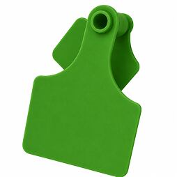 Ušní známky Primaflex bez popisu, zelená, vel. 3, 25 ks/bal