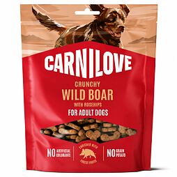 Carnilove Dog Crunchy Snack Wild Boar+Rosehips 200g