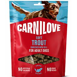 Carnilove Dog Soft Snack Trout+Dill 200g