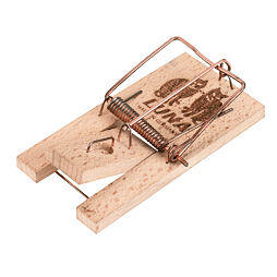 Past na myši LUNA, dřevěná 2ks