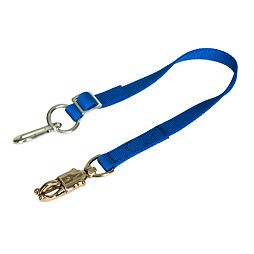 Nylonový vazák s panic karabinou 90cm