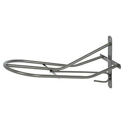 Věšák na sedla, šedý, komaxit 50cm