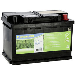 Nabíjecí akumulátor AGM Premium, 12 V, 88 Ah