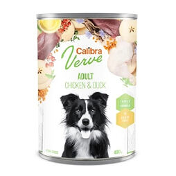 Calibra Dog Verve konzerva GF Adult Chicken&Duck 400g