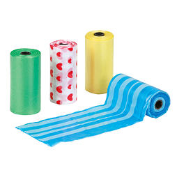 Sáčky na psí exkrementy s potiskem, 4 ks / bal