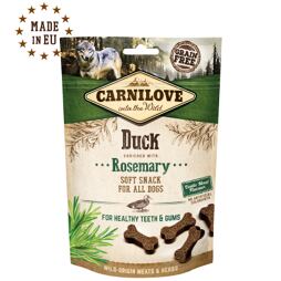 Carnilove Dog Semi Moist Snack Duck&Rosemary pamlsky pro psy, 200 g