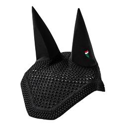 Čabraka na uši EQUILINE Dell, černá