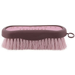 Kartáč na hlavu EQUITHEME Je t'aime, růžová