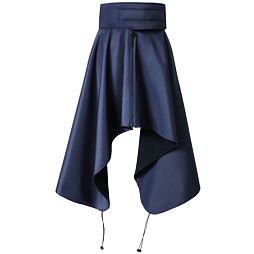 Dámská jezdecká thermo sukně, tmavě modrá