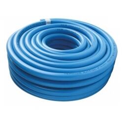 Silikonová mléčná hadice Agromilk ⌀ 16 x 27 mm, modrá - 1m