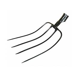 Vidle 4-hroté malé kované