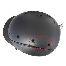 Jezdecká helma CASCO Champ-3 modrá, Velikost: S (drobný škrábanec)