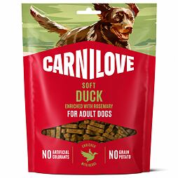 Carnilove Dog Soft Snack Duck+Rosemary 200g