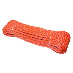 Lano POLY, O 12mm, 20m, oranž.250kg