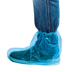 Návleky na obuv modré, transparentní
