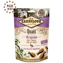 Carnilove Dog Semi Moist Snack Quail&Oregano pamlsky pro psy, 200 g