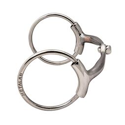 Westernové kroužkové udidlo METALAB, vel. 13 cm