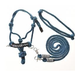 Provazový set pro hobby horse LarDen, antracit, vel. S