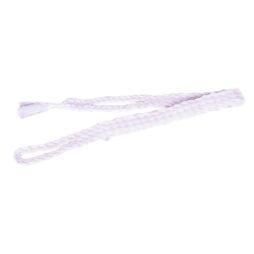 Porodní provaz, SB, bílá, plochý, perlon