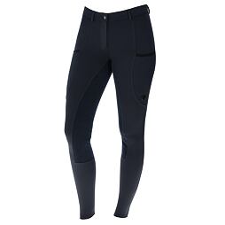 Dámské jezdecké rajtky s koženým sedem Covalliero A/W 2023, tmavě modrá, 38
