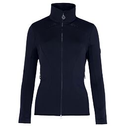 Tréninková bunda Covalliero S/S 2025 dámská, tmavě modrá