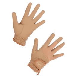 Jezdecké rukavice Covalliero S/S 2023, béžová