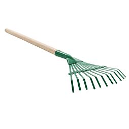 Dětské hrábě na listí s násadou 60 cm