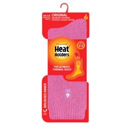 Dámské termoponožky HEAT HOLDERS, tmavě růžové, vel: 37-41