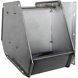 Nerezový napájecí žlab Suevia Model 620 - oboustranný