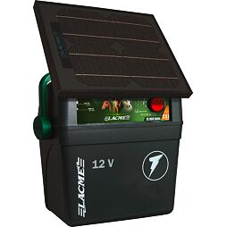 Ohradníkový akumulátorový zdroj CLOVERT B25, 2,5J 12V se solárním panelem 14W