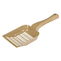 Plastová lopatka na kočičí toalety