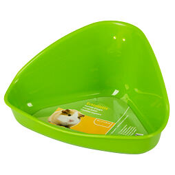 Toaleta pro hlodavce rohová, 16 x 11 x 8cm