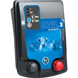 Ohradníkový kombinovaný zdroj DUAL D3 12V/230V 3J