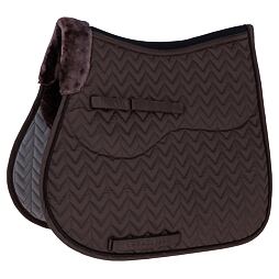 Podsedlová dečka Covalliero A/W 2024, hnědá, všestranná, Cob/Full