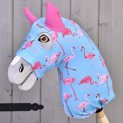 Návlek na krk pro hobby horse LarDen, flamingo, vel. M