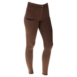 Dámské jezdecké rajtky s gripem Covalliero A/W 2023, hnědá