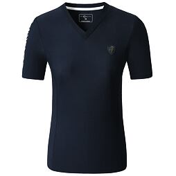 Tričko Covalliero S/S 2025 dámské, tmavě modrá