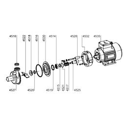 Těleso čerpadla UP3