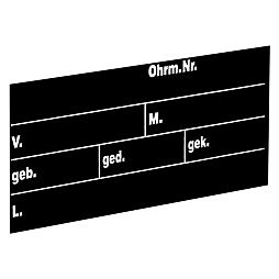 Tabulka stájová pro skot 40x22cm