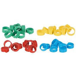 Kroužky na slepice, spirálové, 16 mm 20ks/bal