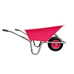 Kolečko LIVEX s nafukovacím kolem 100 l, růžové