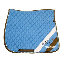 Podsedlová dečka Ponyteam, drezurní, světle modrá