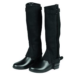 Minichaps Covalliero Classic Stretch, dětské, černá