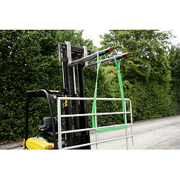 Zvedací popruh, 2koncové smyčky, 2m/60mm, 2000kg, při opásání 4000kg